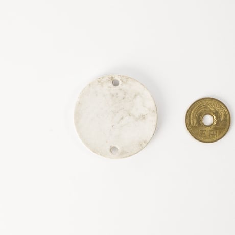 ドイツ　　薬局のナンバープレート139-番　1900年代　白磁