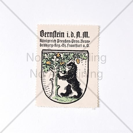 コーヒー・ハーグ広告切手　Bernstein i. d. N. M.