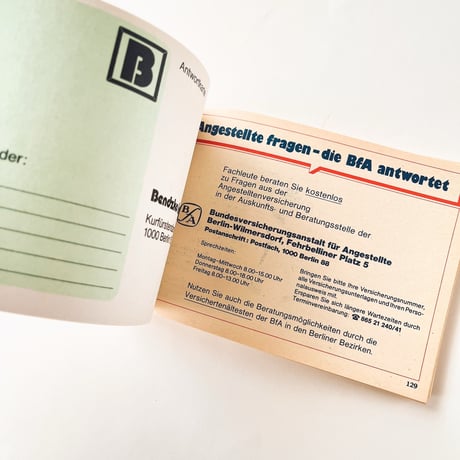 西ドイツ　クーポン冊子　Tag der offenen Tür　1979