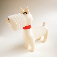 チェコ　ニクロヴァー　白犬のアコーディオン　1963年