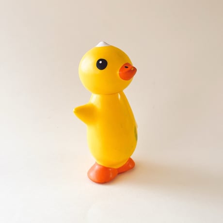 チェコ　ニクロヴァー　ソフビ人形　ヒヨコ　1970年代　高さ14cm