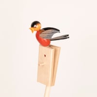 ドイツ　ザイフェン　わっぱ　木工品　ウサギの家族と木 茶うさぎファミリー – ドイツ・ザイフェンの木のおもちゃ seiffen