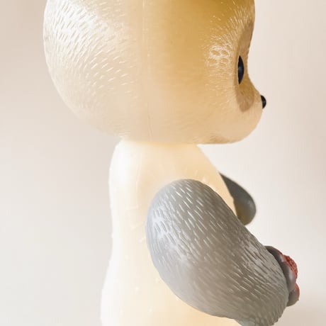 ソビエト　年代不明　パンダ　プラスチック製　フィギュア　人形