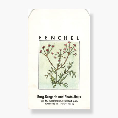 ドイツ　紙袋　 FENCHEL