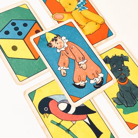 東ドイツ　絵合わせカード　1970年代