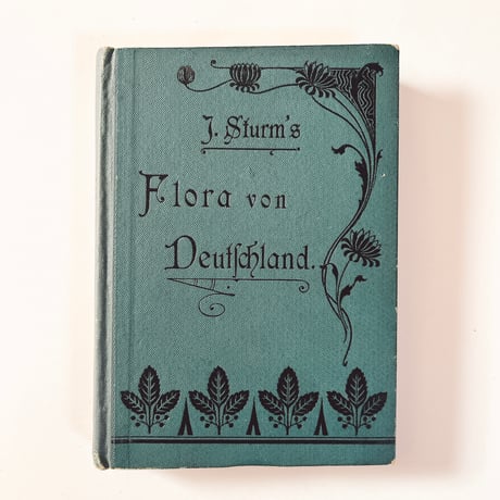 ドイツ　Sturm’s Flora von Deuchland 7 (1904)　植物図鑑