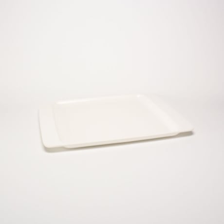 東ドイツ　プラスチック　トレイ　白色