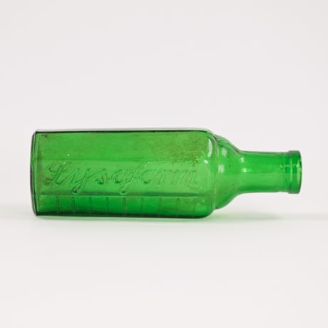 ドイツ　Lysoform　小　グリーン　ガラス瓶37　100ml
