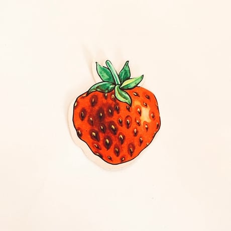 ダイカット　厚紙 　いちご