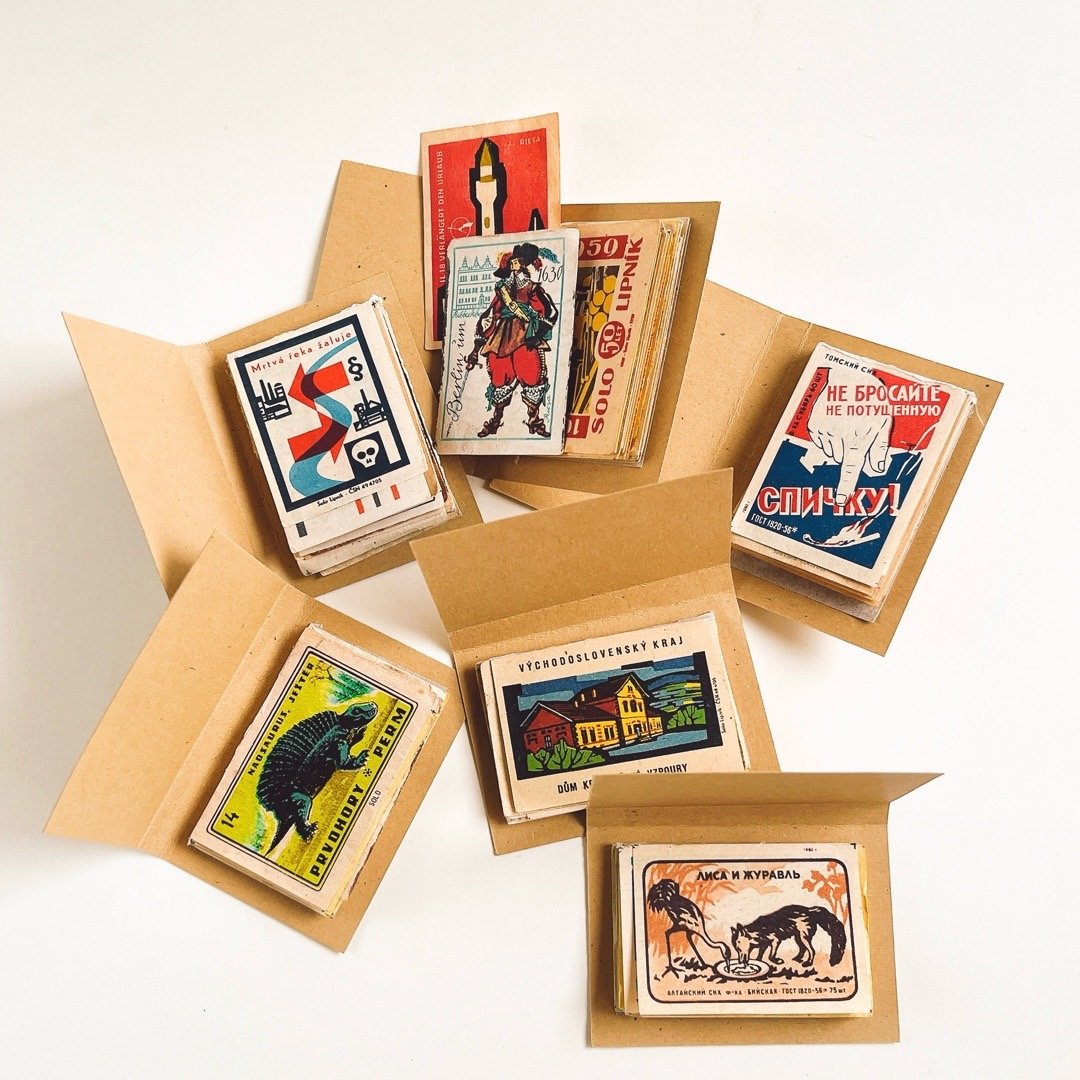 希少☆マッチラベルスクラップブック 超希少☆戦前＆戦後マッチラベル