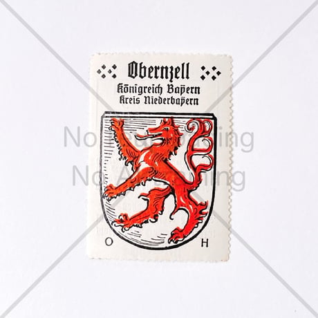 コーヒー・ハーグ広告切手　Obernzell