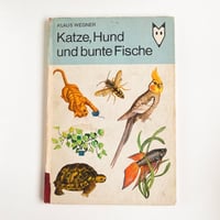 東ドイツ　Katze Hund und bunte Fische　1979年