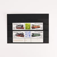 切手セット　東ドイツ　東ドイツの軽便鉄道／狭軌鉄道