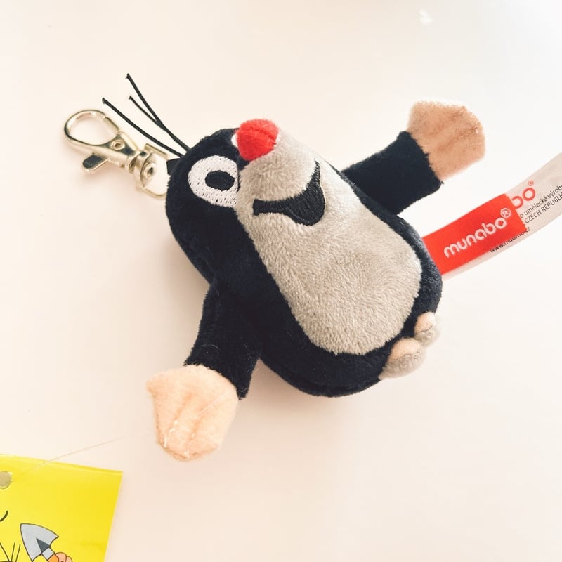 チェコ 現行品 モグラのクルテク ぬいぐるみキーホルダー | こぐま舎