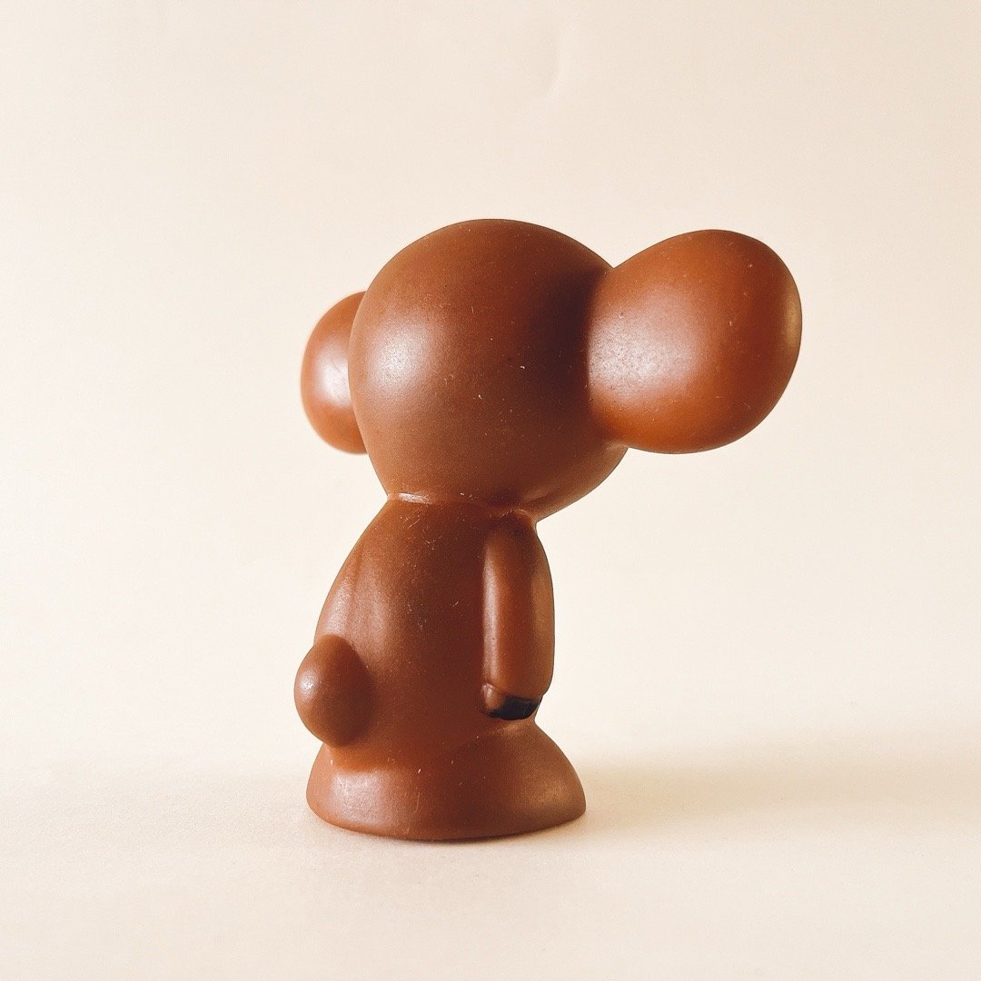 ソビエト 年代不明 チェブラーシカ 人形 ソフビ 茶色 | こぐま舎