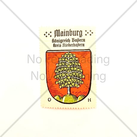 コーヒー・ハーグ広告切手　Mainburg