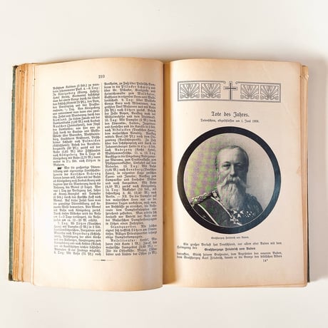 ドイツ　Daheim-Kalender für das Deutsche Reich　1909年　カレンダーブック