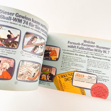 西ドイツ　クーポン冊子　Tag der offenen Tür　1974