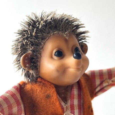 西ドイツ　メッキー　子どものマッキー　シュタイフ　高さ12cm