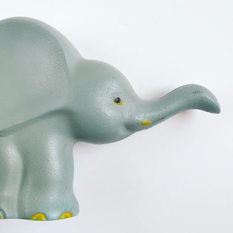 ソビエト　年代不明　ぞう　ソフビ　人形　全長19cm