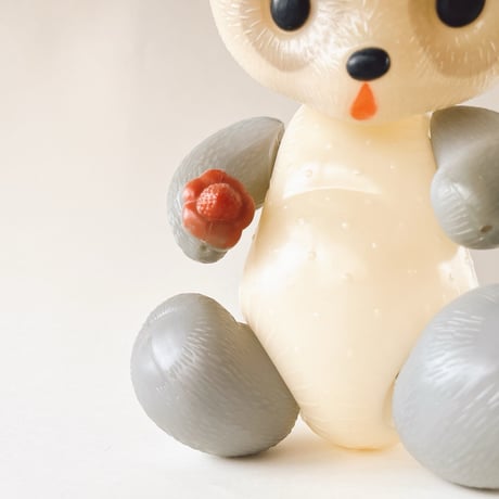 ソビエト　年代不明　パンダ　プラスチック製　フィギュア　人形