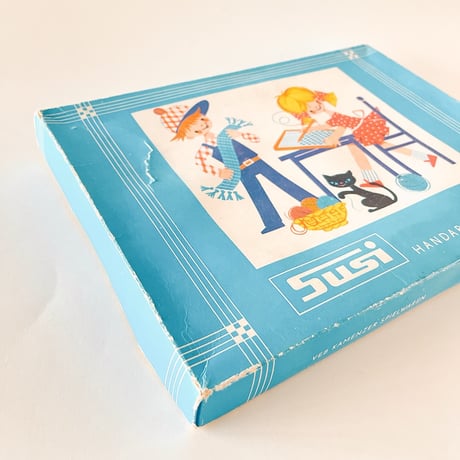 東ドイツ　子ども用　織り機　木製　1980年代