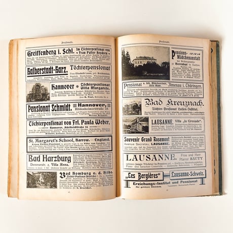 ドイツ　Daheim-Kalender für das Deutsche Reich　1909年　カレンダーブック