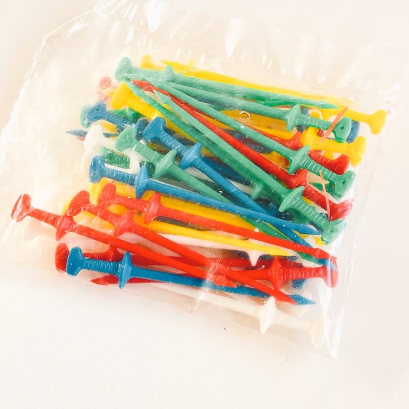 東ドイツ プラスチックピック セット売り ピック 楊枝 | こぐま舎