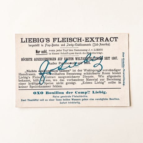 リービッヒ　トレーディングカード　LIEBIG TRADE CARDS　Am Strande01