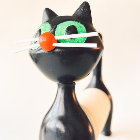 チェコ　ニクロヴァー　黒ネコのアコーディオン　TOMCAT-01　1963年