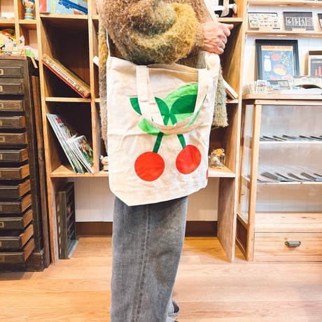 ドイツ　エコバッグ　REWE（レーヴェ）  さくらんぼ