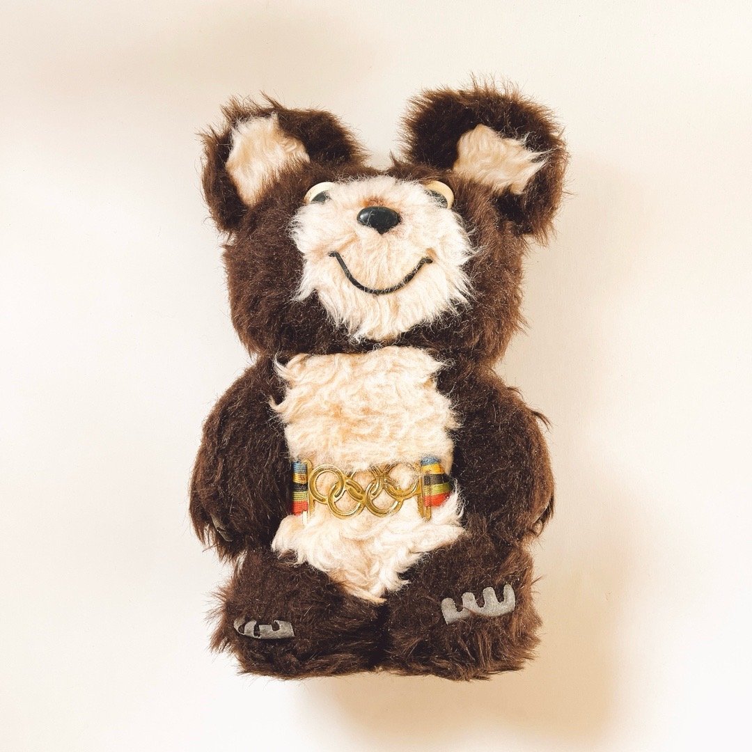 ソビエト ミーシャ ぬいぐるみ 1980年 高さ31cm | こぐま舎