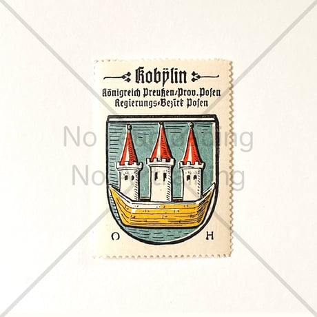 コーヒー・ハーグ広告切手　Kobylin