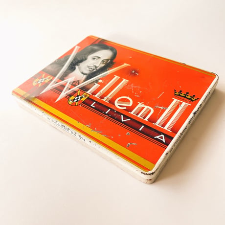 缶　Willem II　オランダの老舗メーカーのシガー缶