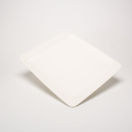 東ドイツ　プラスチック　トレイ　白色
