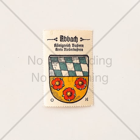 コーヒー・ハーグ広告切手　Abbach