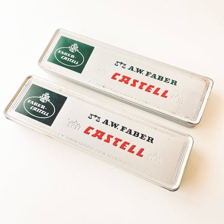 ドイツ　A.W. FABER-CASTELL　缶　ペンケース　缶ケース