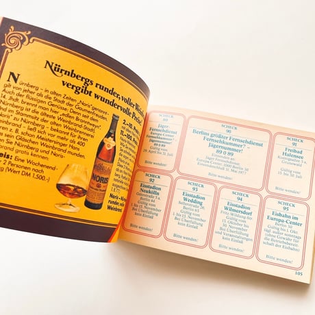 西ドイツ　クーポン冊子　Tag der offenen Tür　1977