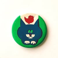 ソビエト　缶バッジ　レトロアニマル08