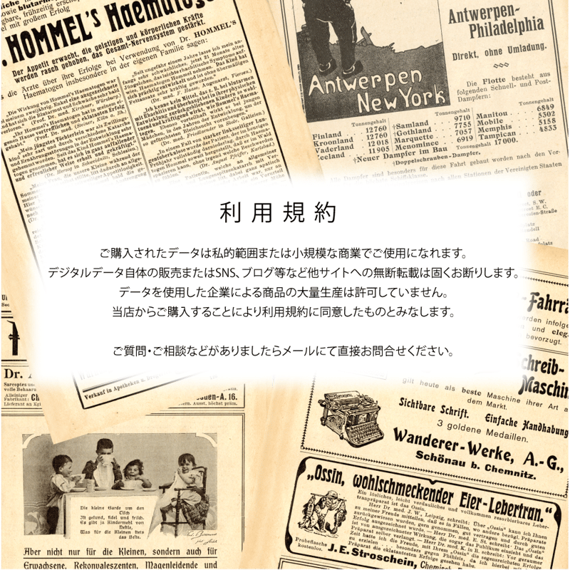 ドイツ アンティークきのこイラスト2 | こぐま舎