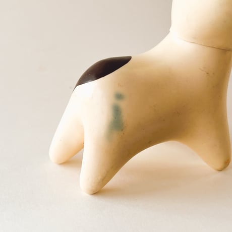 チェコ　ニクロヴァー　ソフビ人形　牛　1970年代　高さ9cm