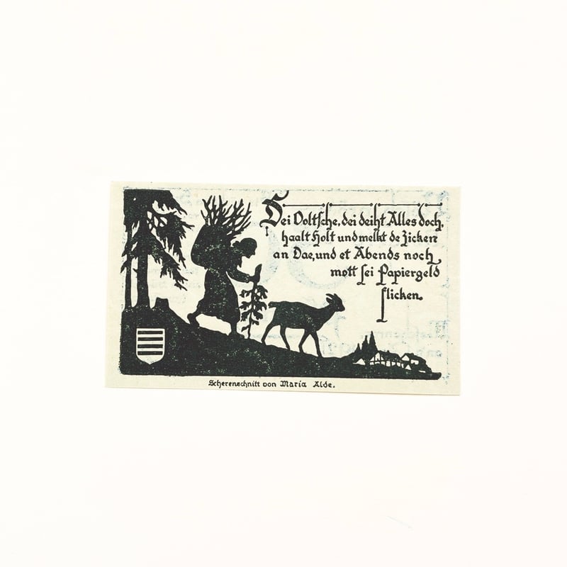 ドイツ 緊急紙幣 代用紙幣 ノーゲルト 5枚セット | こぐま舎