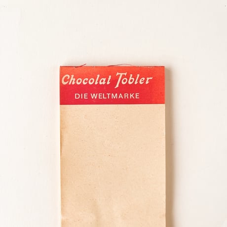 スイス　メモ帳　Chocolat Tobler　1950年代