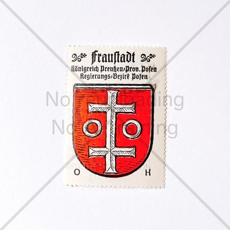 コーヒー・ハーグ広告切手　Fraustadt