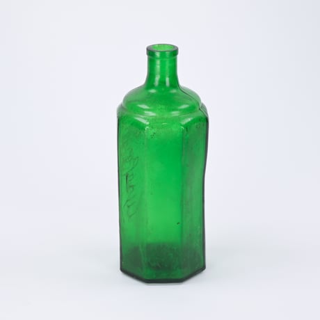 ドイツ　Lysoform　大　グリーン　ガラス瓶36　250ml