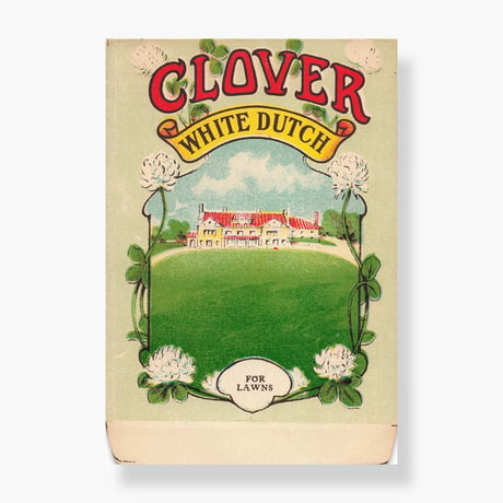 シードパケット　種袋　アメリカ　紙袋　Clover　年代不明