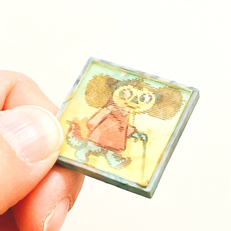 ソビエト ヴィンテージバッジ チェブラーシカとゲーナ | こぐま舎