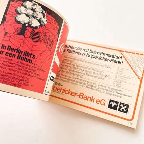 西ドイツ　クーポン冊子　Tag der offenen Tür　1978
