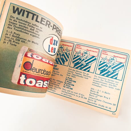 西ドイツ　クーポン冊子　Tag der offenen Tür　1973
