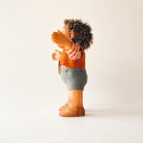 西ドイツ　メッキー　子どものマッキー　シュタイフ　高さ12cm